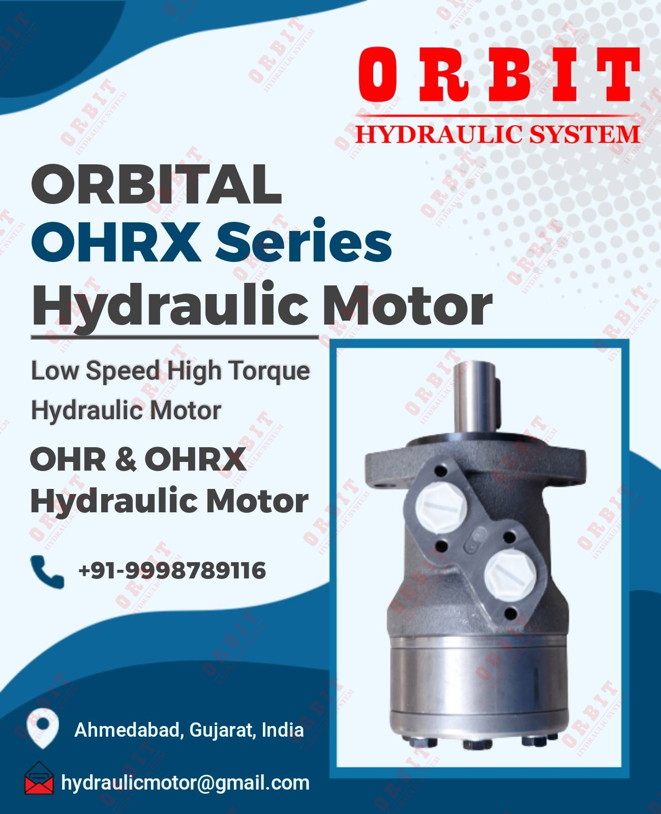 Danfoss OMM OMP OMR OMS Hydraulic Motor OMPX-160 11186746 White Hydraulic Motor In Ahmedabad Mumbai Pune Chennai Bangalore Hyderabad Delhi Kolkata Vasai Thane Coimbatore India